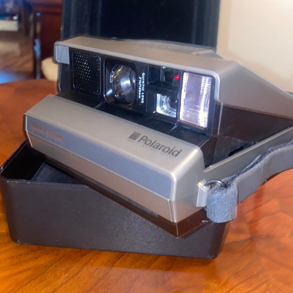 Spectra system Polaroid collapse camera for instant photos